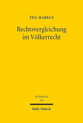 Rechtsvergleichung im Völkerrecht