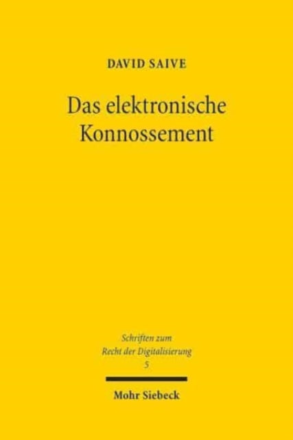 Das elektronische Konnossement: Umsetzung der Anforderungen aus § 516 Abs. 2 HGB durch funktionsäquivalente Blockchain-Token