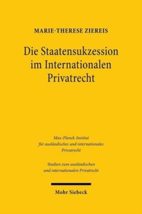 Die Staatensukzession im Internationalen Privatrecht