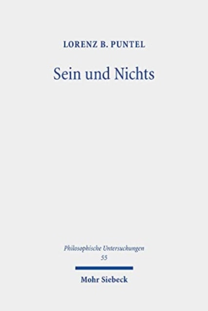 Sein und Nichts: Das ursprüngliche Thema der