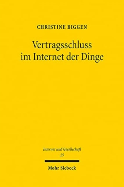 Vertragsschluss im Internet der Dinge: