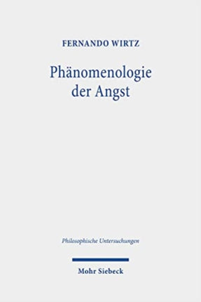 Phänomenologie der Angst: Symbolik und Mythologie bei F.W.J. Schelling und F. Creuzer