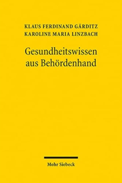 Gesundheitswissen aus Behördenhand: Bundeseinrichtungen mit Forschungsaufgaben zwischen Verwaltung, Wissenschaft, Politik und Recht