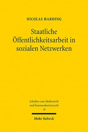 Staatliche Öffentlichkeitsarbeit in sozialen Netzwerken