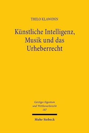 Künstliche Intelligenz, Musik und das Urheberrecht