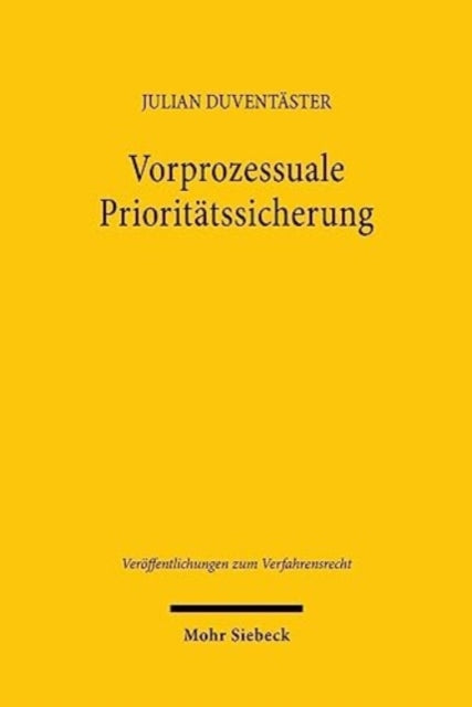 Vorprozessuale Prioritätssicherung: Rechtshängigkeitssperre durch vorprozessuale Streitbeilegungsverfahren im europäischen Zivilprozessrecht