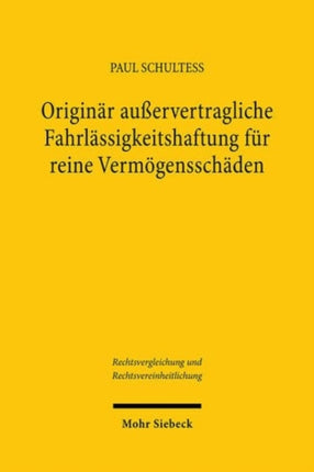 Originar außervertragliche Fahrlassigkeitshaftung fur reine Vermogensschaden