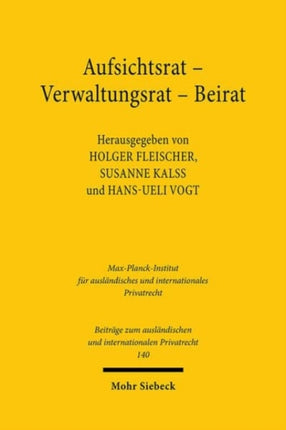 Aufsichtsrat - Verwaltungsrat - Beirat: Elftes deutsch-österreichisch-schweizerisches Symposium, Hamburg, 2.-3. Juni 2022