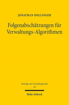 Folgenabschätzungen für Verwaltungs-Algorithmen