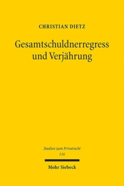 Gesamtschuldnerregress und Verjährung