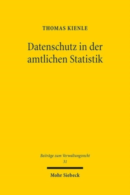 Datenschutz in der amtlichen Statistik