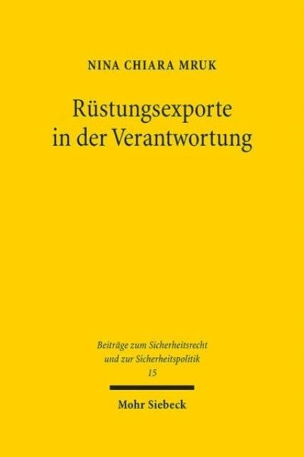 Rustungsexporte in der Verantwortung