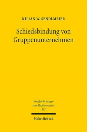 Schiedsbindung von Gruppenunternehmen