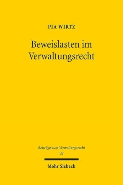 Beweislasten im Verwaltungsrecht