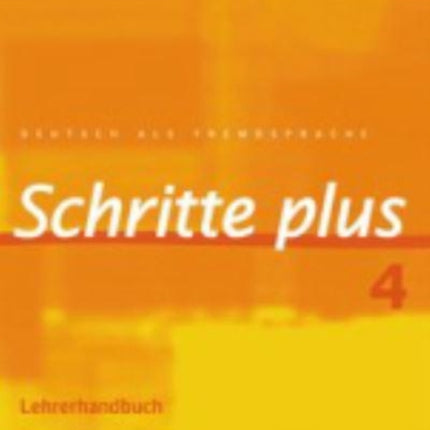 Schritte Plus Lehrerhandbuch 4