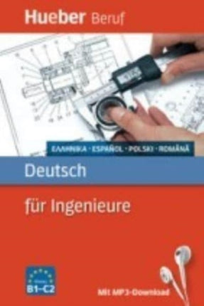 Deutsch fur Ingenieure  Buch mit MP3Download Hueber Beruf Niveau B1 C2