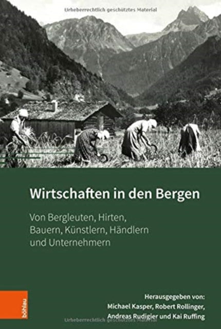 Wirtschaften in den Bergen: Von Bergleuten, Hirten, Bauern, Künstlern, Händlern und Unternehmern