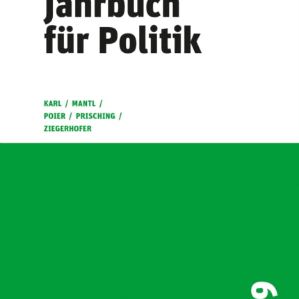 Steirisches Jahrbuch für Politik 2019