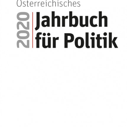 Österreichisches Jahrbuch für Politik 2020