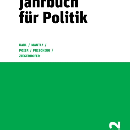 Steirisches Jahrbuch für Politik 2022