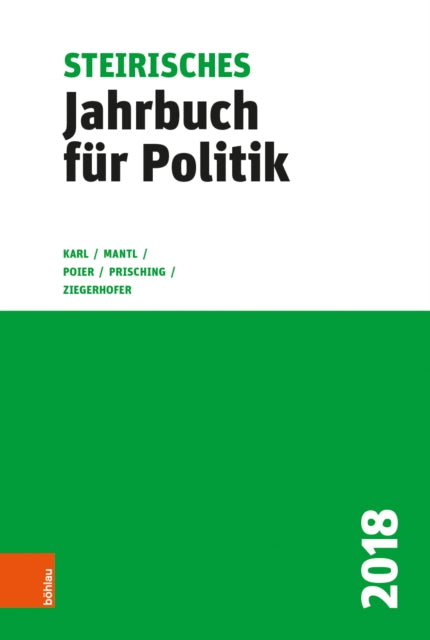 Steirisches Jahrbuch Fur Politik 2018