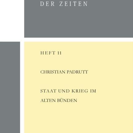 Staat und Krieg im alten Buenden