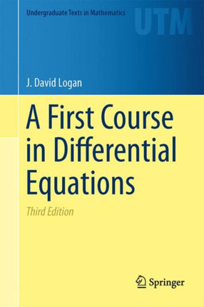 A First Course in Differential Equations