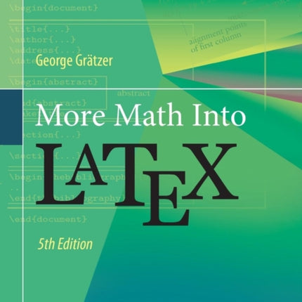 More Math Into LaTeX