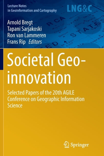 Societal Geo-innovation: Selected papers of the 20th AGILE conference on Geographic Information Science