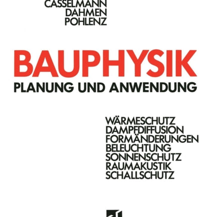 Bauphysik: Planung und Anwendung