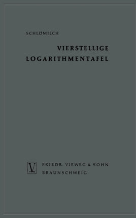 Vierstellige Logarithmentafel: mit