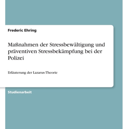 Manahmen der Stressbewltigung und prventiven