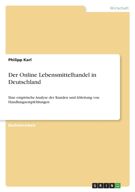 Der Online Lebensmittelhandel in Deutschland