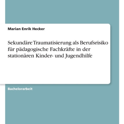 Sekundäre Traumatisierung als Berufsrisiko für