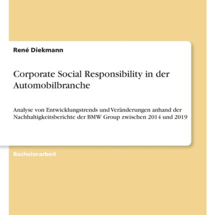 Corporate Social Responsibility in der Automobilbranche