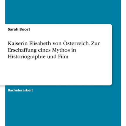 Kaiserin Elisabeth von Österreich. Zur