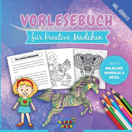 Vorlesebuch für kreative Mädchen: