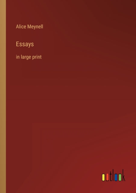 Essays: in large print