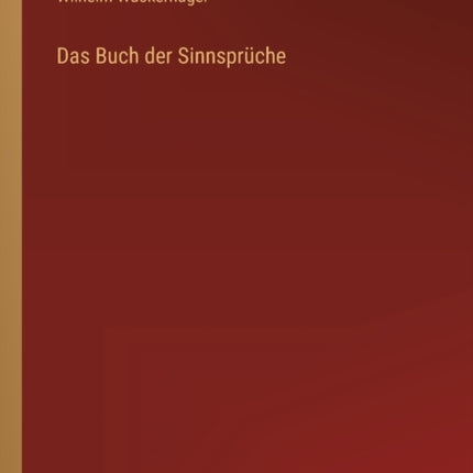 Das Buch der Sinnsprüche