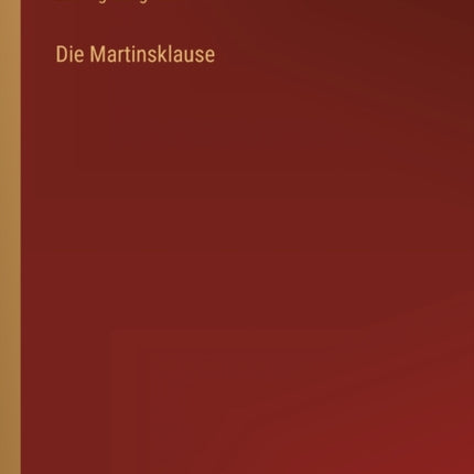 Die Martinsklause