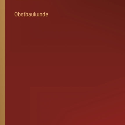 Obstbaukunde