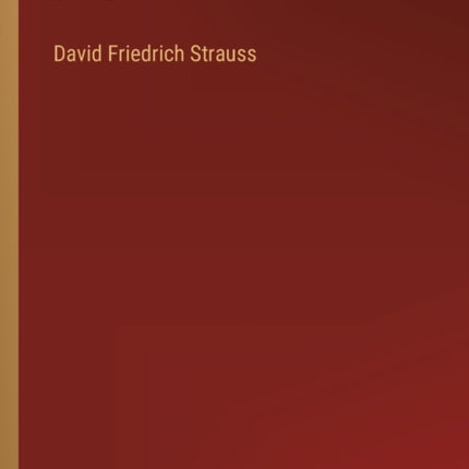 David Friedrich Strauss