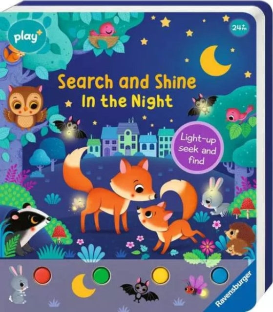 Ravensburger Play Infant  Toddler  Search and Shine In the Night