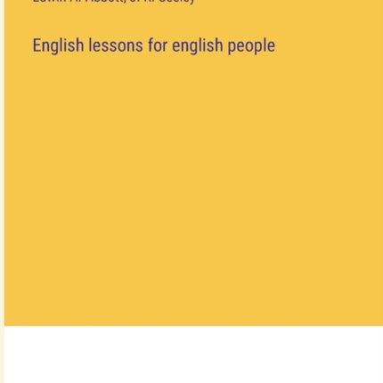 English lessons for english people