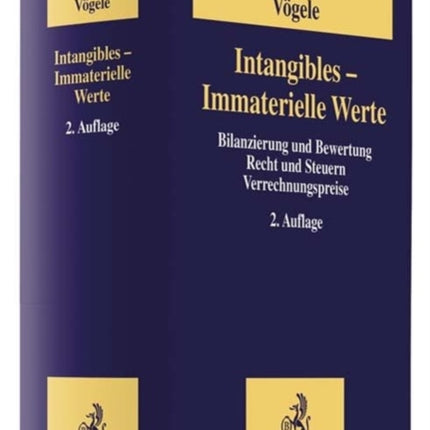 Intangibles  Immaterielle Werte Bilanzierung und Bewertung Recht und Steuern Verrechnungspreise