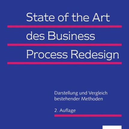 State of the Art des Business Process Redesign: Darstellung und Vergleich bestehender Methoden