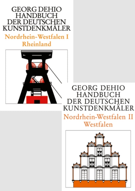 [Set Dehio - Handbuch der deutschen Kunstdenkmäler / Nordrhein-Westfalen I+II]: Rheinland + Westfalen