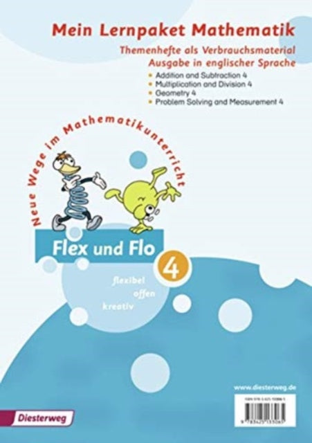 Flex und Flo 4  Lernpaket Mathematik Paket 4  Ausgabe in englischer Sprache Themenhefte als Verbrauchsmaterial