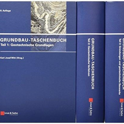 Grundbau-Taschenbuch, Teile 1 - 3