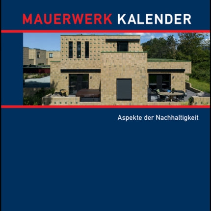 Mauerwerk Kalender 2025  Schwerpunkte
